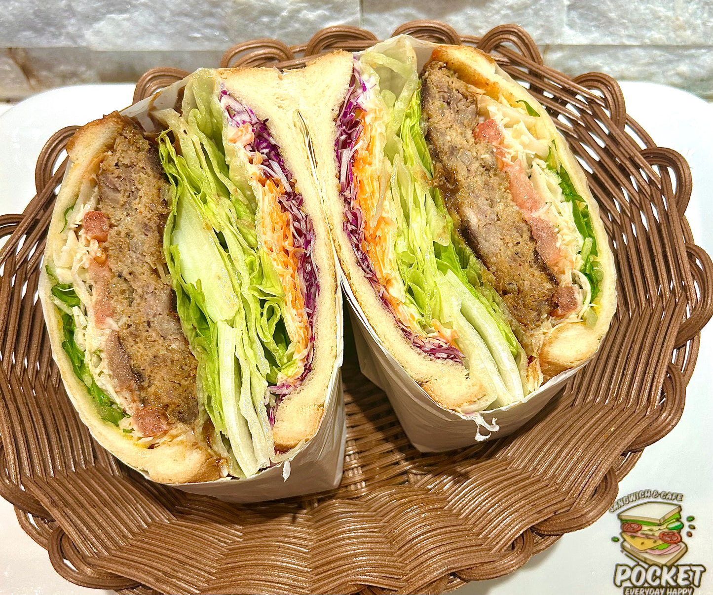 チーズバーガーサンド